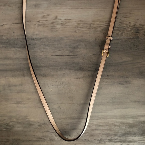 Michael Kors White Monogram Crossbody Purse - Picture 4 of 8